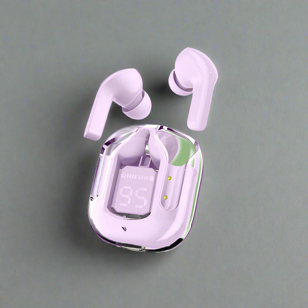 Vela Transparent Earbuds